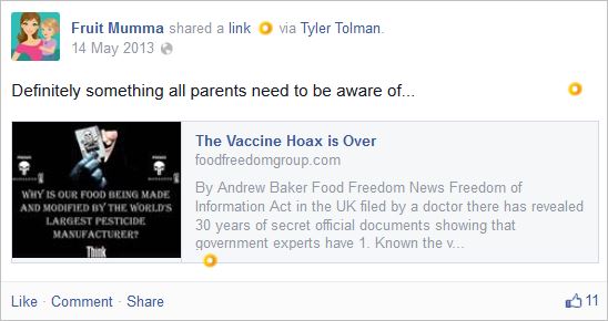 McBurnie 19 vaccine hoax