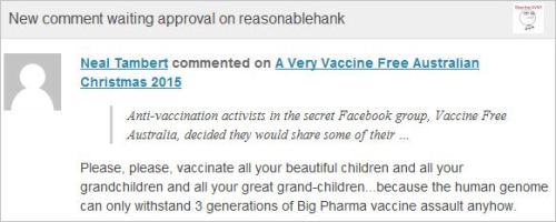Tambert 1 RH blog comment human genome vaccine assault